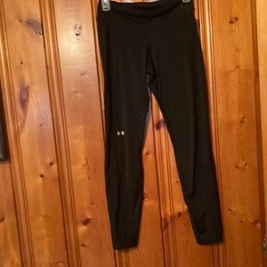 Says size Med but fits Small Women’s Armor Sweat Pants Lenght 28”